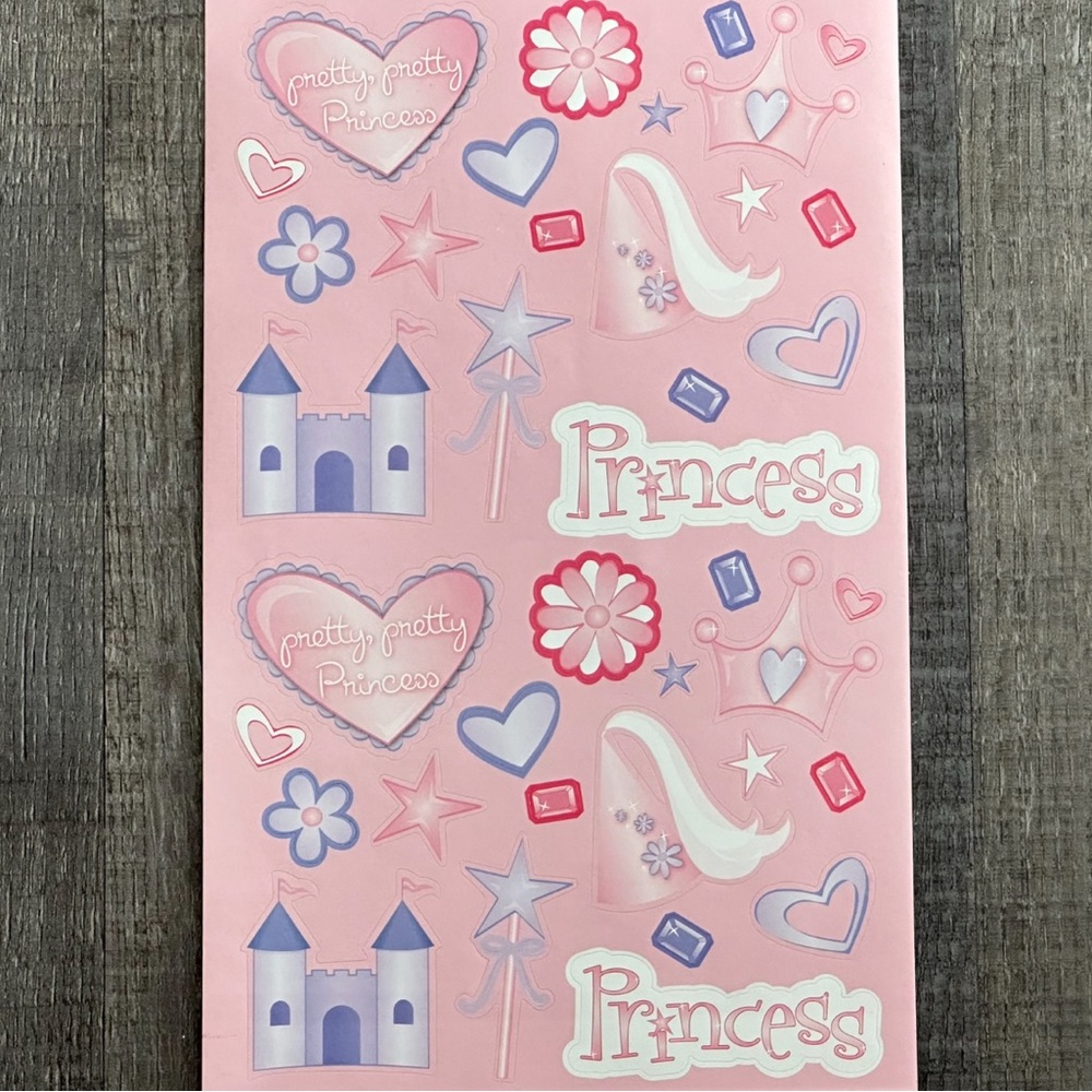 💞 New Princess Scrapbook Stickers